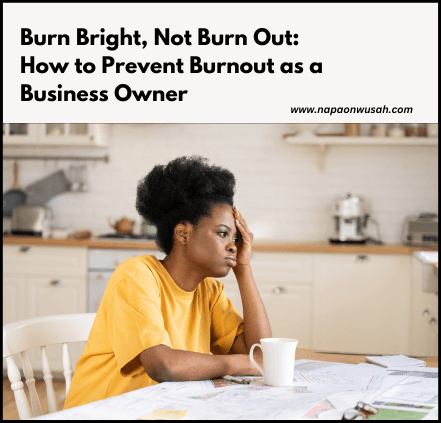 how to prevent burnout